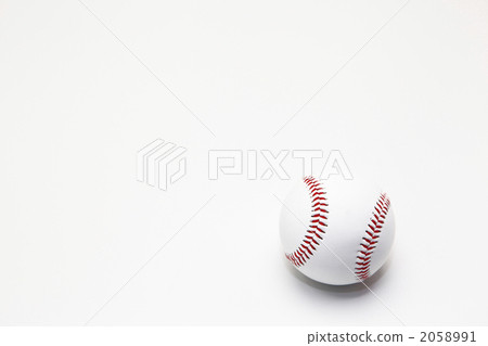 棒球球和白色背景 2058991