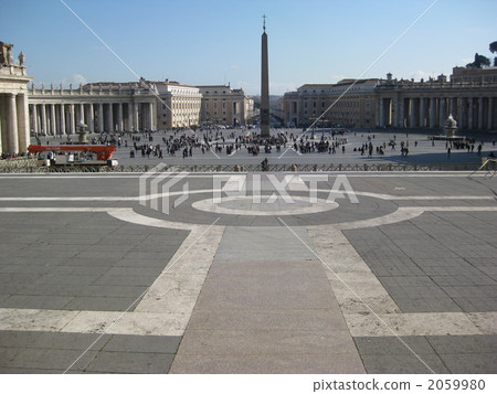 聖彼得廣場梵蒂岡 聖彼得廣場梵蒂岡 2059980