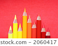 Colored pencil 6 (yellow-red) 2060417