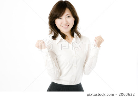 Female employees of Guts pose 2063622