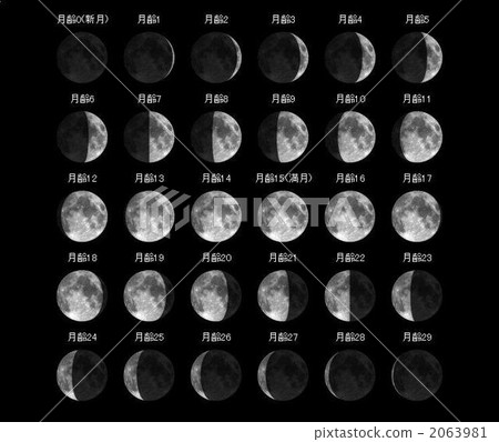 The phases of the moon 2063981