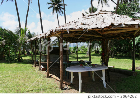 無人看管的銷售辦事處在熱帶國家 2064262