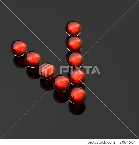 Image C representing alphabet V 2064564