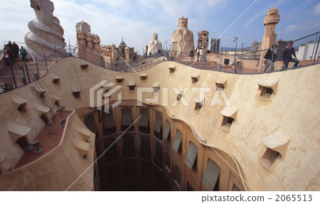 Casa Mila在巴塞羅那 2065513