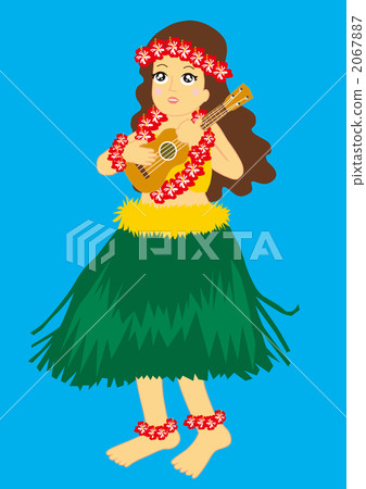 Hula尤克里裡琴女孩 Hula尤克里裡琴女孩 2067887