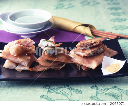 spring roll, deep-fried, fried food 2068071