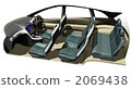 Inside the car 2069438