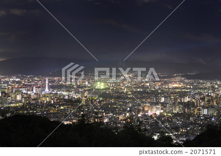 Night view of Kyoto city Night view of Kyoto city 2071571