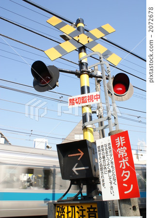 emergency button, Railroad Crossing, train 2072678