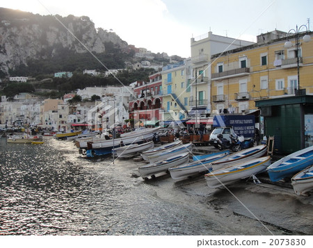 港口城市 卡普里島 街景 2073830
