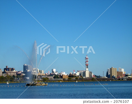 水戶市和森巴湖 2076107