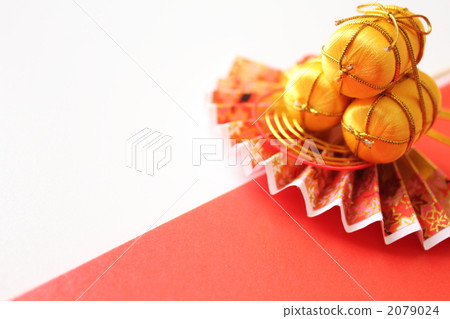 Rice ball and folding fan Rice ball and folding fan 2079024