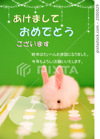 兔子和閃閃發光的窗簾 兔子和閃閃發光的窗簾 2080829