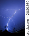 lightning strike, thunderbolt, thunder 2080860