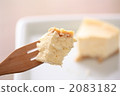 A mouthful of moist cheesecake 2083182