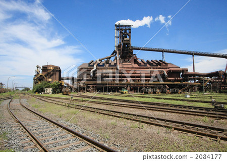 鋼鐵廠的高爐（千葉縣君津工廠） 2084177