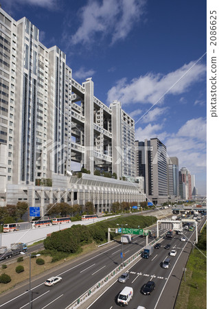 Odaiba Fuji TV Building and Capital High Speed 2086625