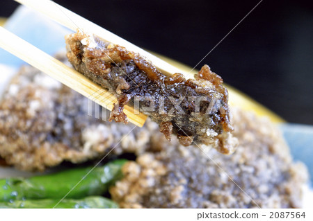 Deep-fried whale with Tatsuta 2087564