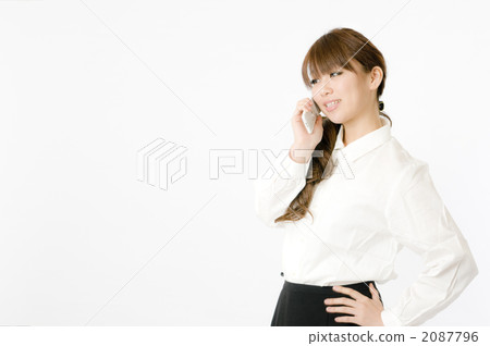 Female employees and mobile phones Female employees and mobile phones 2087796