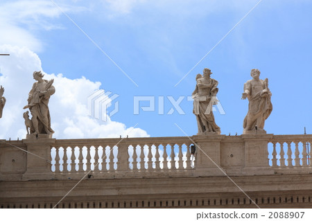 聖彼得大教堂聖徒雕像 聖彼得大教堂聖徒雕像 2088907