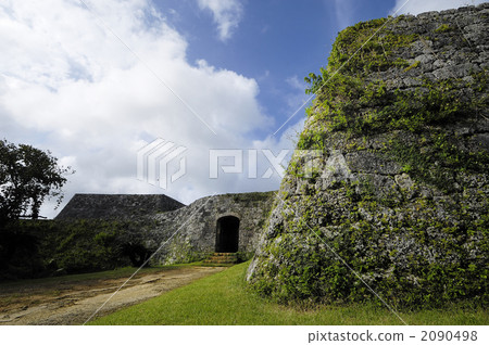 座喜味城 城堡廢墟 石堆 2090498