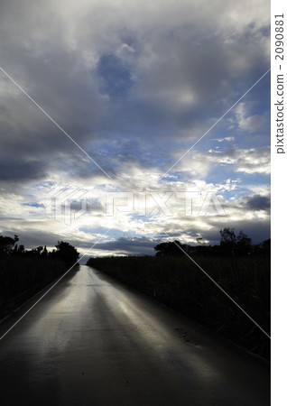 直路 道路 道 2090881