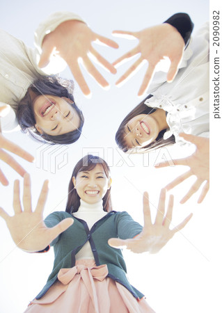 女生 女 女性 2090982