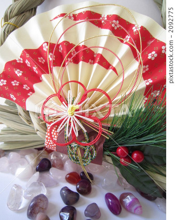 shimekazari decoration, power stone, new year 2092775