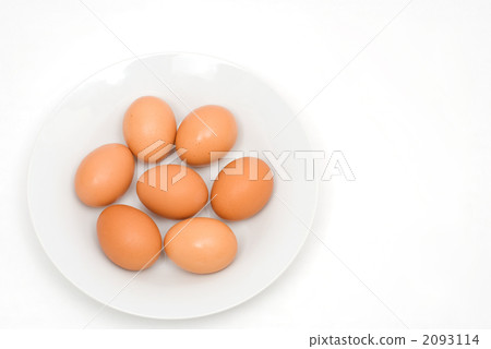 Red egg on the dish Red egg on the dish 2093114
