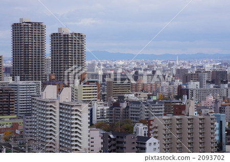 osaka, residential area, establishment 2093702