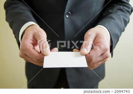 Businessmen who handles business cards handy hand 2094743
