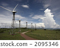 Windmill and white clouds Windmill and white clouds 2095346