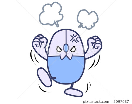 Mouse character (anger) Mouse character (anger) 2097087