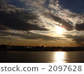 京濱工業區 河流 日落 2097628