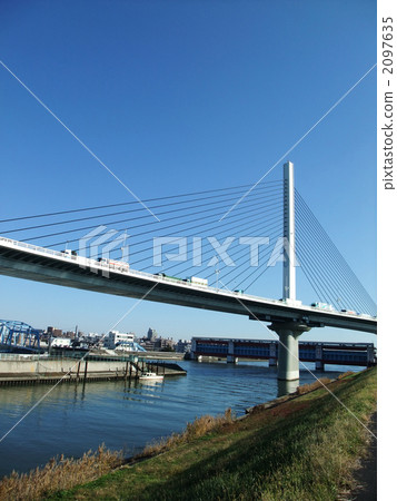 Metropolitan Expressway Harp Bridge 2097635