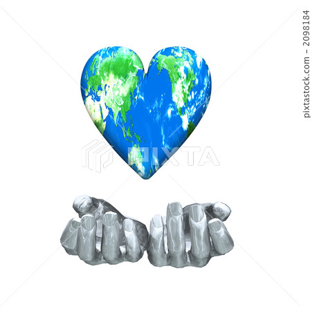 Heart's world · Earth Heart's world · Earth 2098184