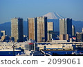 Fuji viewed from the city center 2099061