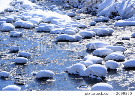 Shining winter river 2099850