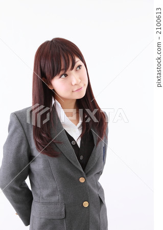 學校女孩高中學生圖像 學校女孩高中學生圖像 2100613