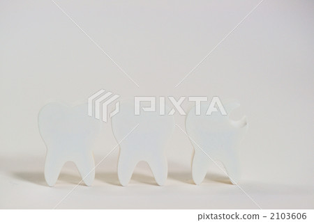 牙齒圖像糊狀牙齒 2103606