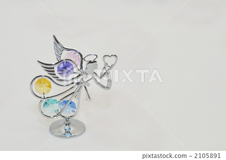 金屬製品 天使 水晶玻璃 2105891