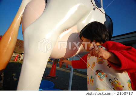 Milking with milk 2108717