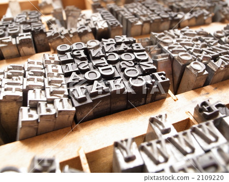 Typographical Printing Alphabet Typographical Printing Alphabet 2109220