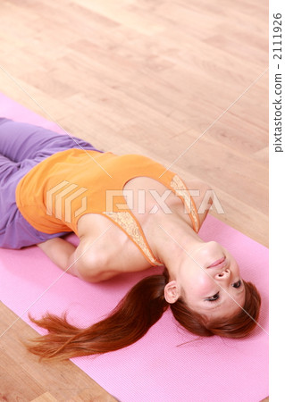 Yoga fish pose Yoga fish pose 2111926