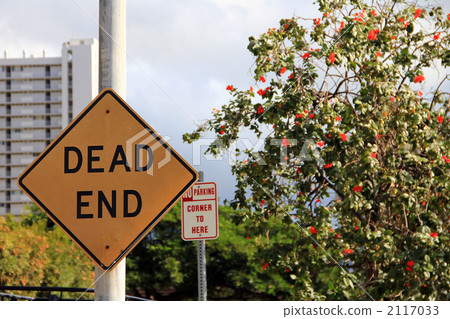 A sign of a dead end A sign of a dead end 2117033