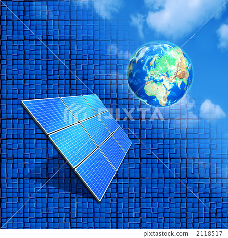 Solar Panel / Blue Sky Earth 2118517