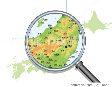日本的區域地圖 2118848