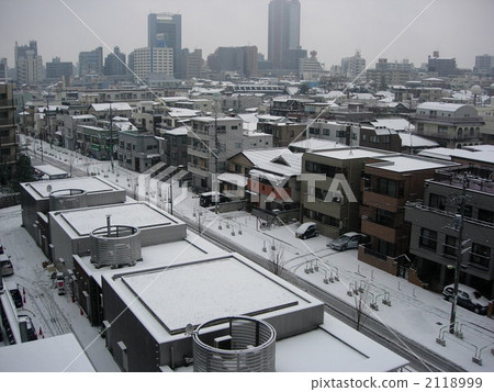 Snow in the Sangenjaya 2118999