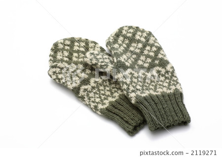 手套 服飾 苔蘚綠 2119271