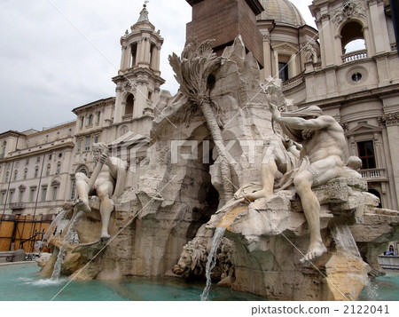 Four fountains of the large river Four fountains of the large river 2122041